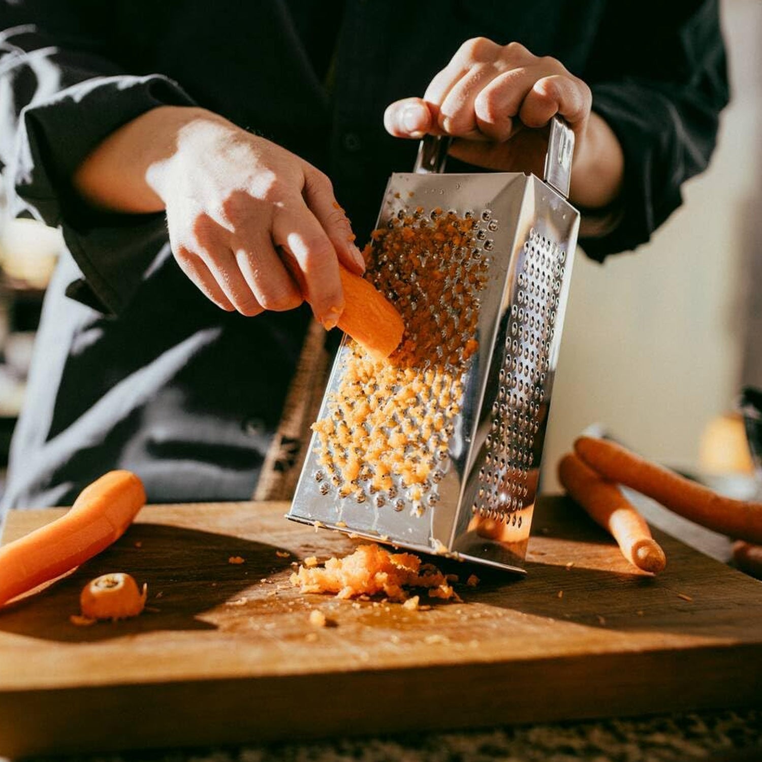 Supermom Premium 5-in-1 Stainless Steel Grater and Slicer Supermom Premium 5-in-1 Stainless Steel Grater and Slicer